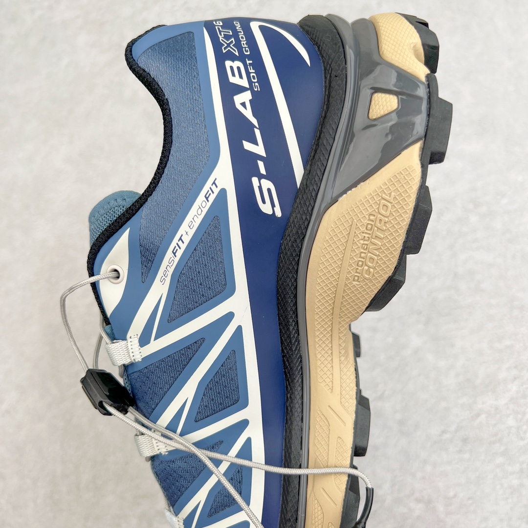  SALOMON XT-6 萨洛蒙  低筒 减震防滑 户外 跑步鞋 运动鞋 登山 男鞋 女鞋  波鞋（版型偏小一码）风尚千蓝 M473816