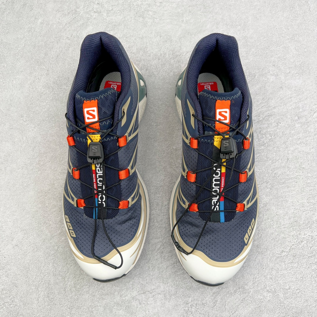  SALOMON XT-6 萨洛蒙  低筒 减震防滑 户外 跑步鞋 运动鞋 登山 男鞋 女鞋  波鞋（版型偏小一码）油墨黑 414552