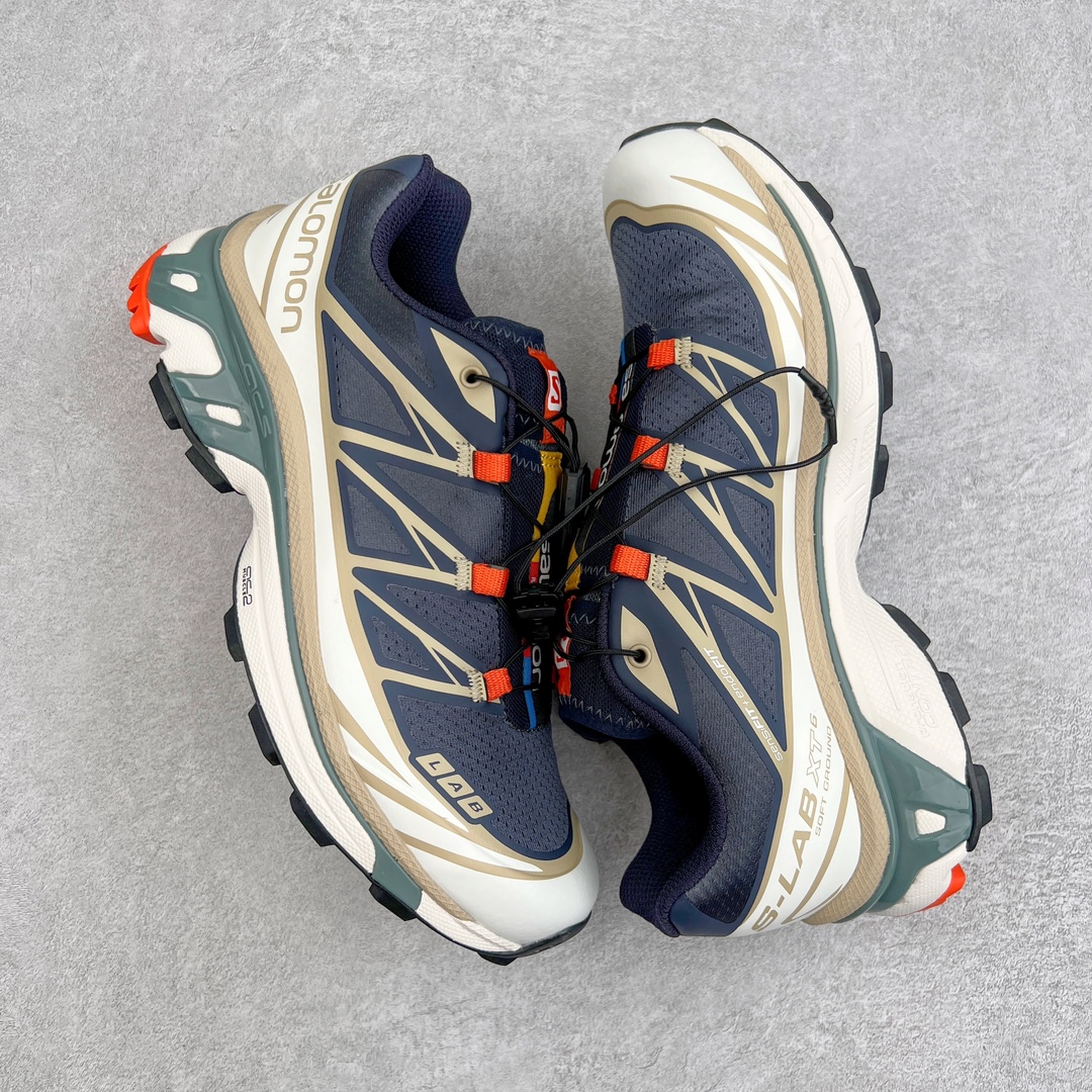  SALOMON XT-6 萨洛蒙  低筒 减震防滑 户外 跑步鞋 运动鞋 登山 男鞋 女鞋  波鞋（版型偏小一码）油墨黑 414552