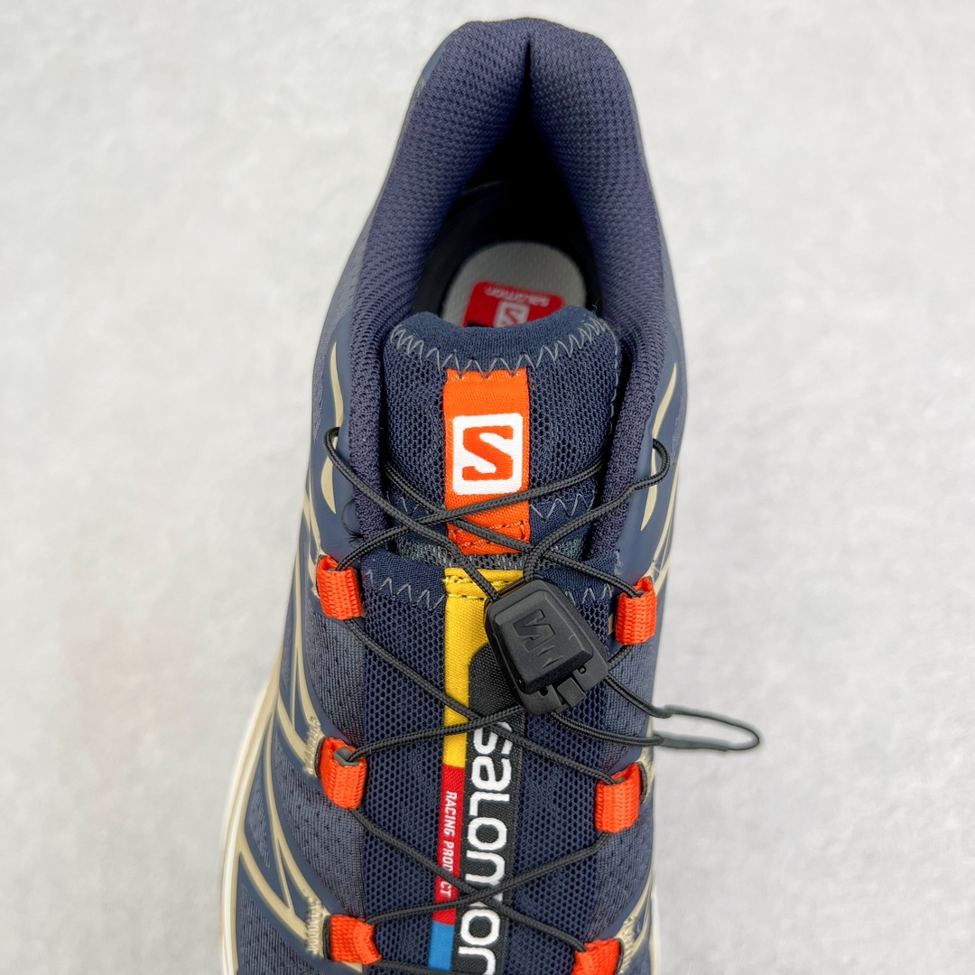  SALOMON XT-6 萨洛蒙  低筒 减震防滑 户外 跑步鞋 运动鞋 登山 男鞋 女鞋  波鞋（版型偏小一码）油墨黑 414552
