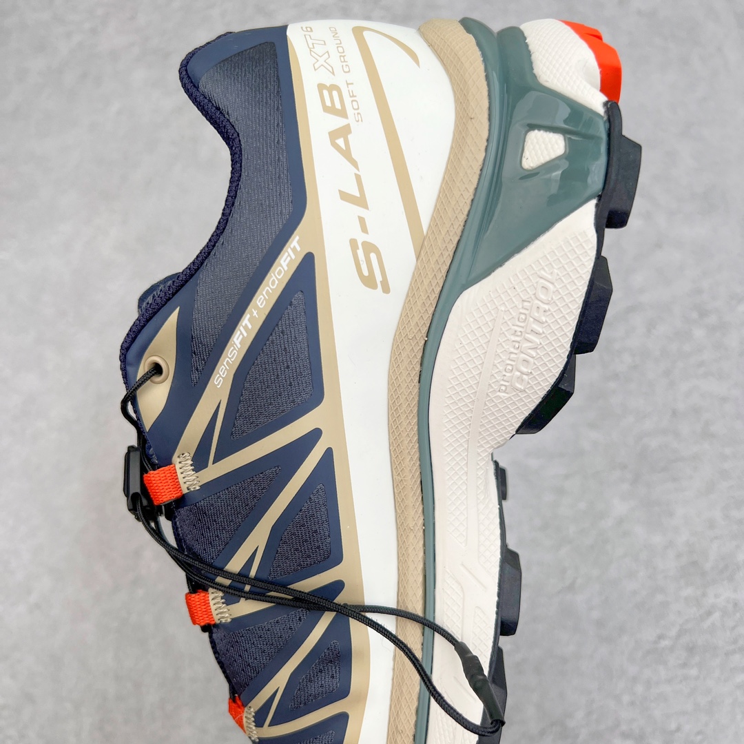  SALOMON XT-6 萨洛蒙  低筒 减震防滑 户外 跑步鞋 运动鞋 登山 男鞋 女鞋  波鞋（版型偏小一码）油墨黑 414552