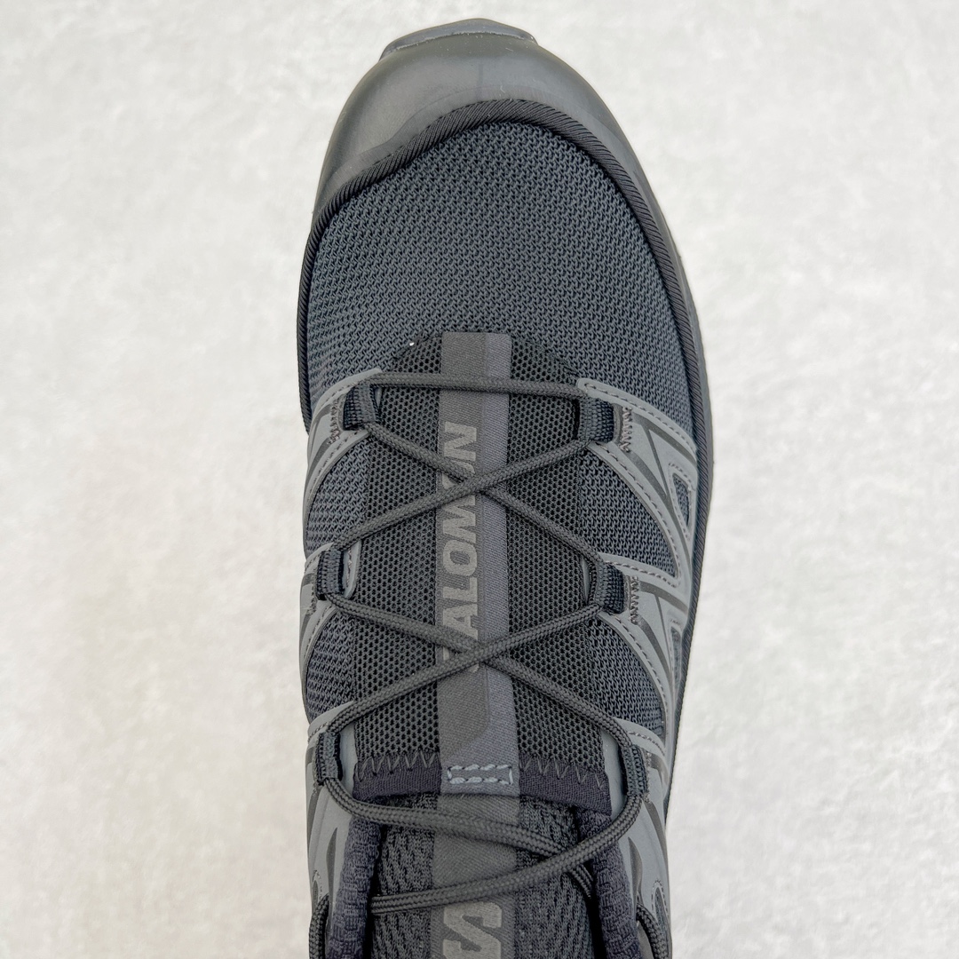  SALOMON XT-6 萨洛蒙  低筒 减震防滑 户外 跑步鞋 运动鞋 登山 男鞋 女鞋  波鞋（版型偏小一码）黑色 417413