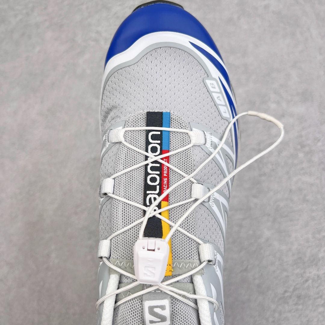  SALOMON XT-6 萨洛蒙  低筒 减震防滑 户外 跑步鞋 运动鞋 登山 男鞋 女鞋  波鞋（版型偏小一码）M白蓝 412531