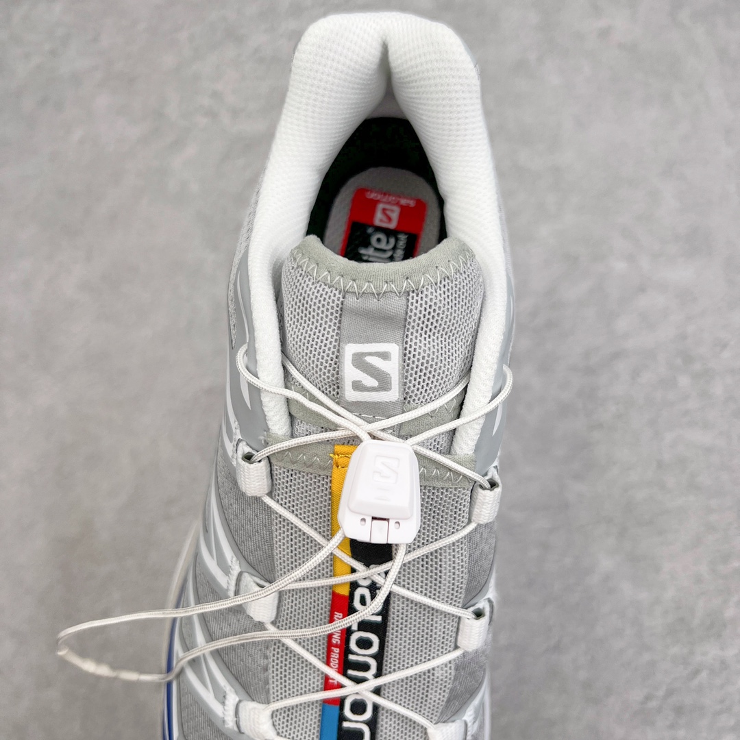  SALOMON XT-6 萨洛蒙  低筒 减震防滑 户外 跑步鞋 运动鞋 登山 男鞋 女鞋  波鞋（版型偏小一码）M白蓝 412531