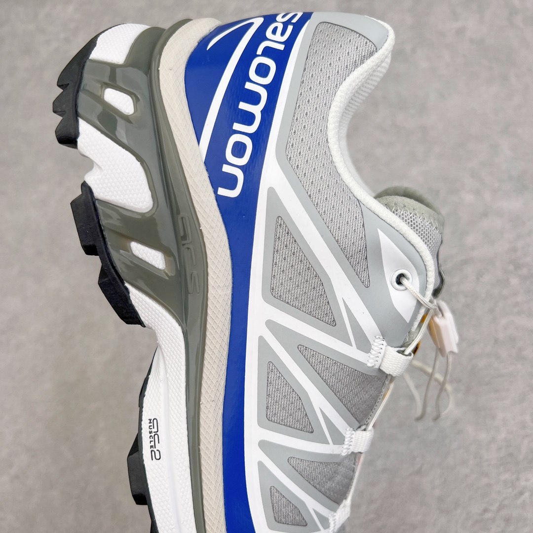  SALOMON XT-6 萨洛蒙  低筒 减震防滑 户外 跑步鞋 运动鞋 登山 男鞋 女鞋  波鞋（版型偏小一码）M白蓝 412531