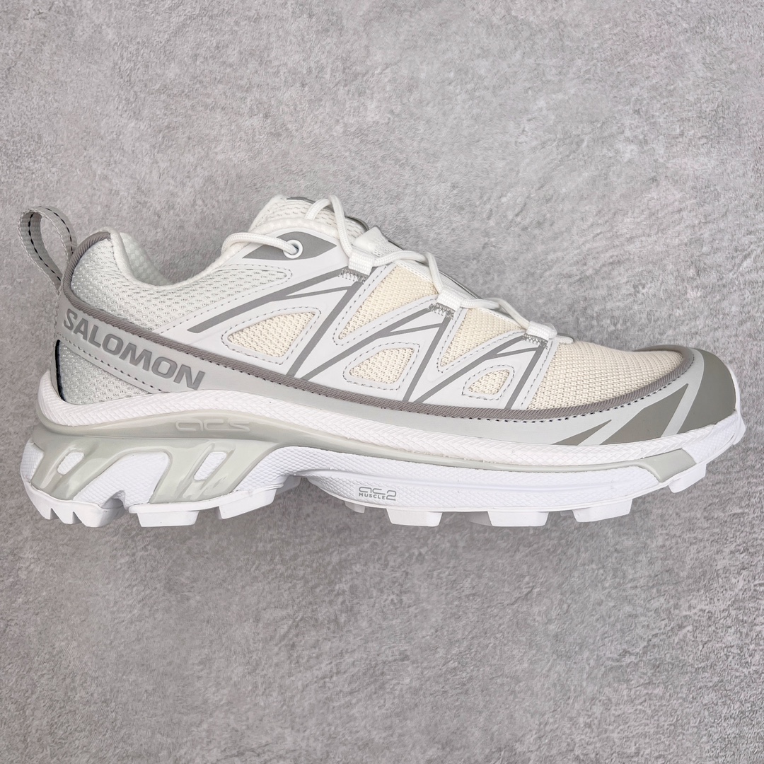  SALOMON XT-6 萨洛蒙  低筒 减震防滑 户外 跑步鞋 运动鞋 登山 男鞋 女鞋  波鞋（版型偏小一码）M银白 417414