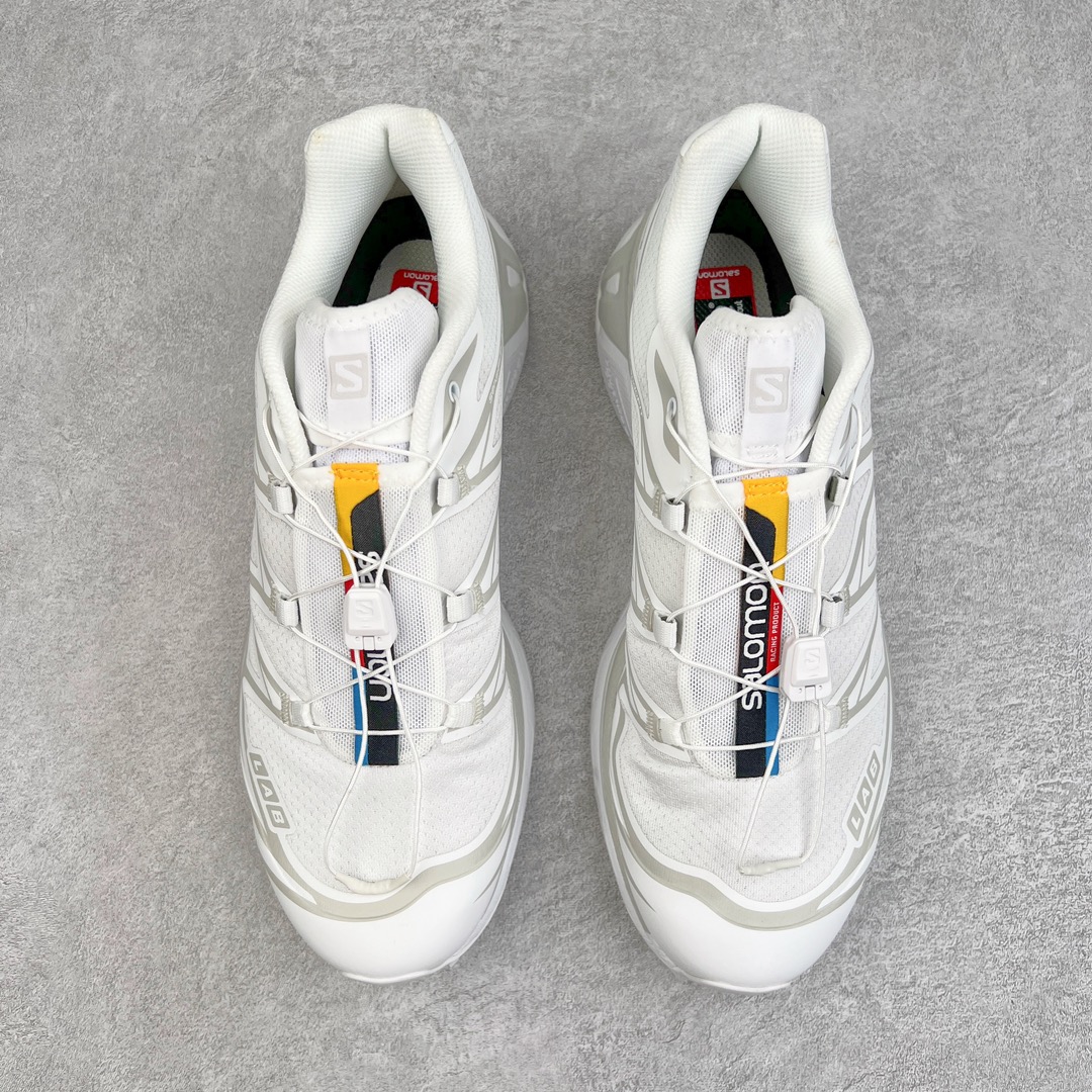  SALOMON XT-6 萨洛蒙  低筒 减震防滑 户外 跑步鞋 运动鞋 登山 男鞋 女鞋  波鞋（版型偏小一码）M白色 412529