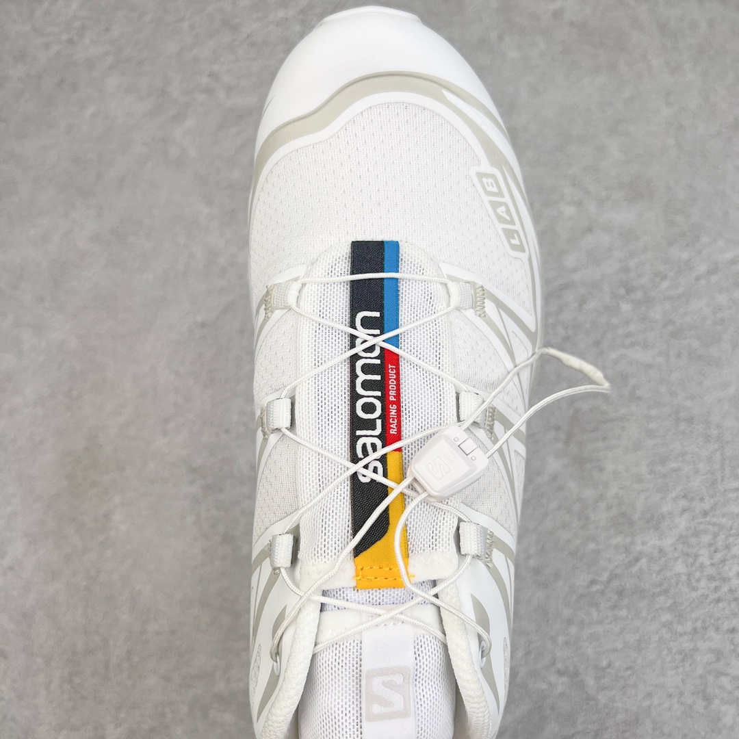  SALOMON XT-6 萨洛蒙  低筒 减震防滑 户外 跑步鞋 运动鞋 登山 男鞋 女鞋  波鞋（版型偏小一码）M白色 412529