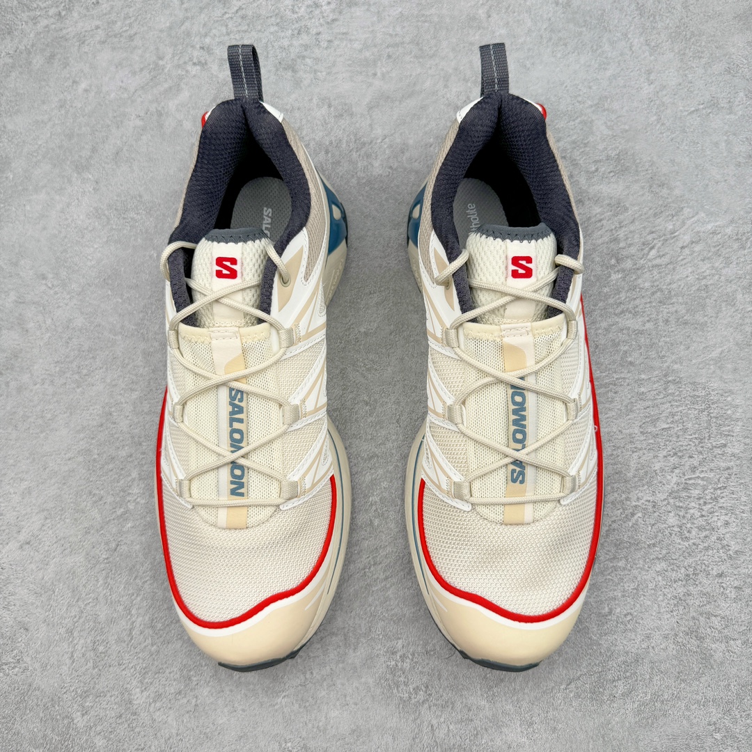 SALOMON XT-6 萨洛蒙  低筒 减震防滑 户外 跑步鞋 运动鞋 登山 男鞋 女鞋  波鞋（版型偏小一码）M米灰色 472885