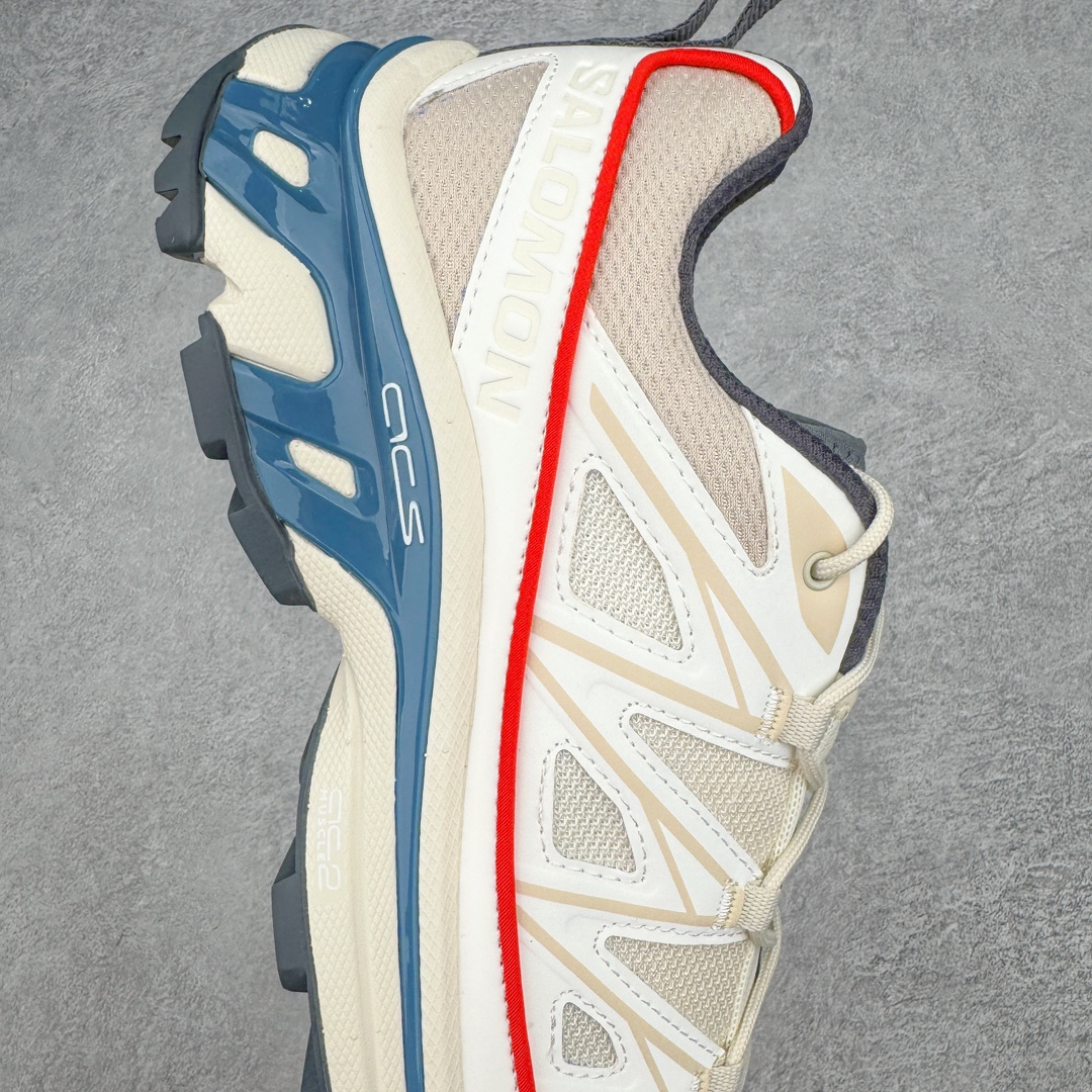 SALOMON XT-6 萨洛蒙  低筒 减震防滑 户外 跑步鞋 运动鞋 登山 男鞋 女鞋  波鞋（版型偏小一码）M米灰色 472885