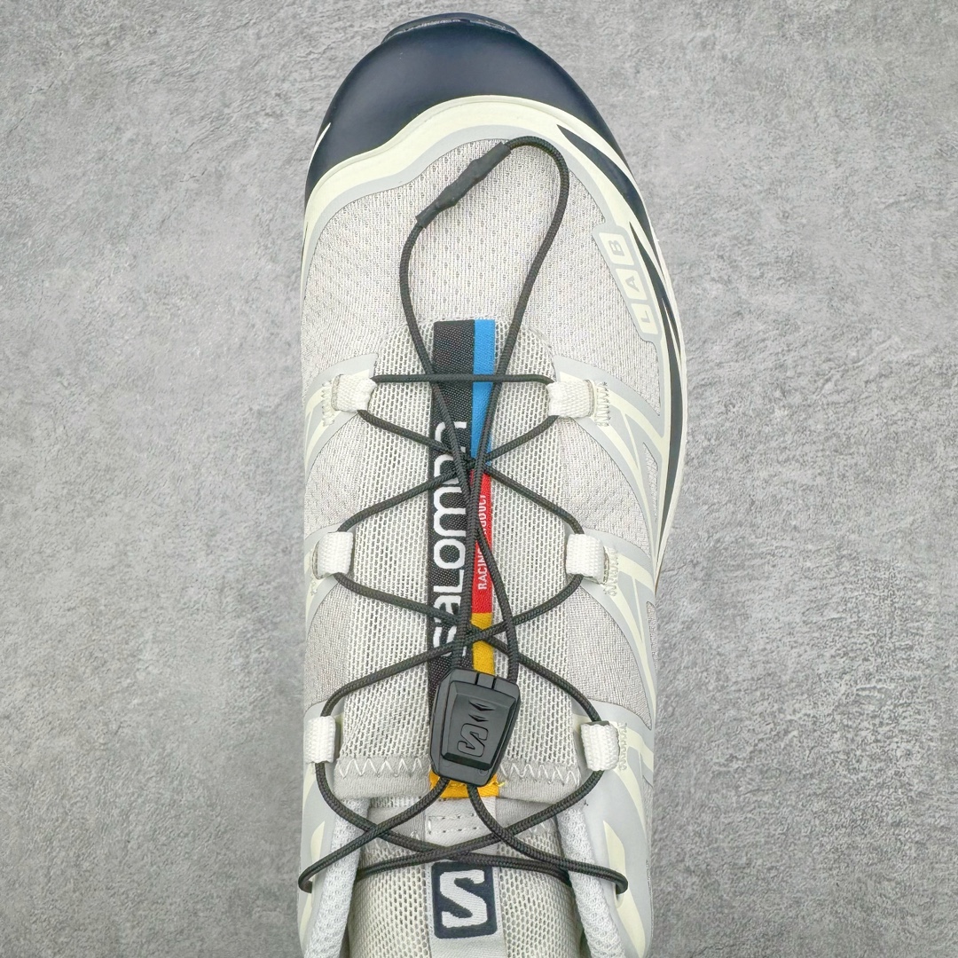  SALOMON XT-6 萨洛蒙  低筒 减震防滑 户外 跑步鞋 运动鞋 登山 男鞋 女鞋  波鞋（版型偏小一码）M灰白 471366