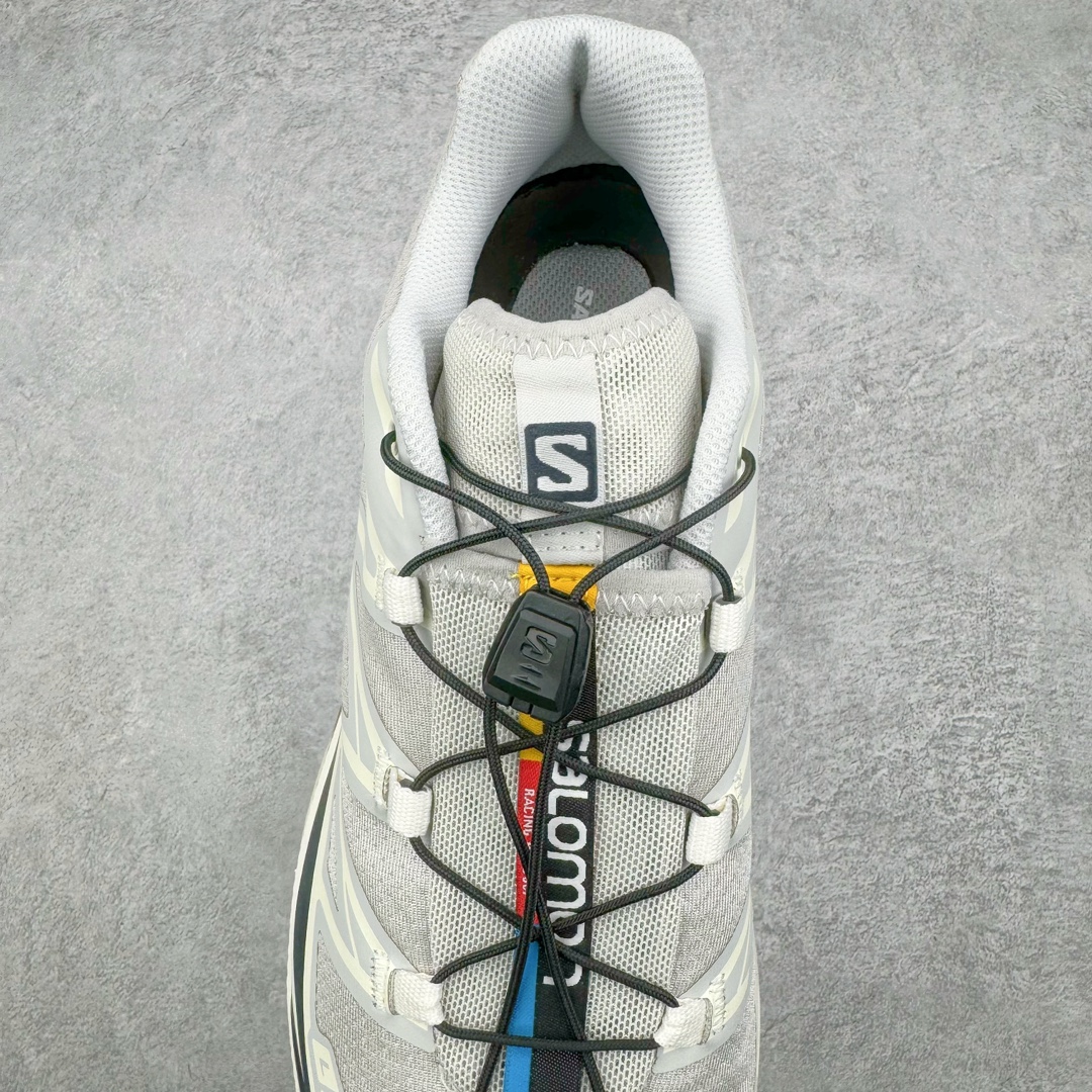  SALOMON XT-6 萨洛蒙  低筒 减震防滑 户外 跑步鞋 运动鞋 登山 男鞋 女鞋  波鞋（版型偏小一码）M灰白 471366