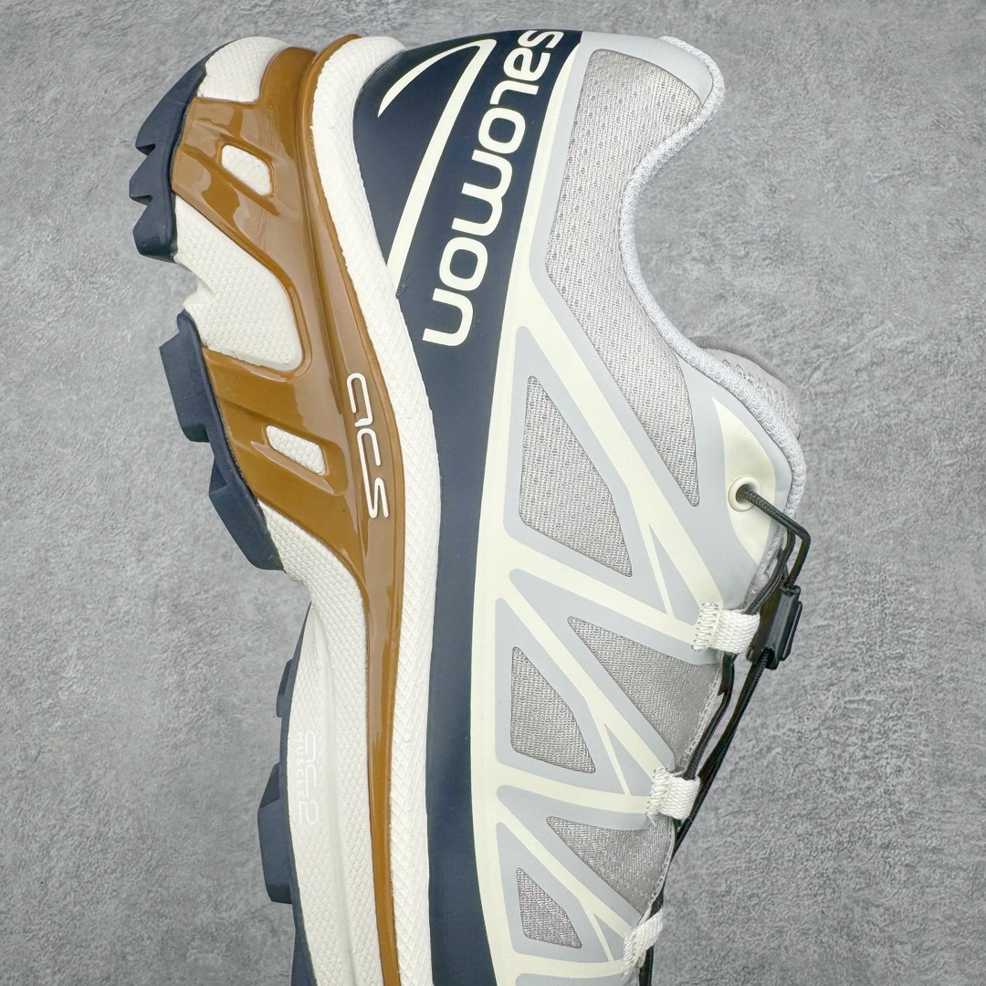  SALOMON XT-6 萨洛蒙  低筒 减震防滑 户外 跑步鞋 运动鞋 登山 男鞋 女鞋  波鞋（版型偏小一码）M灰白 471366