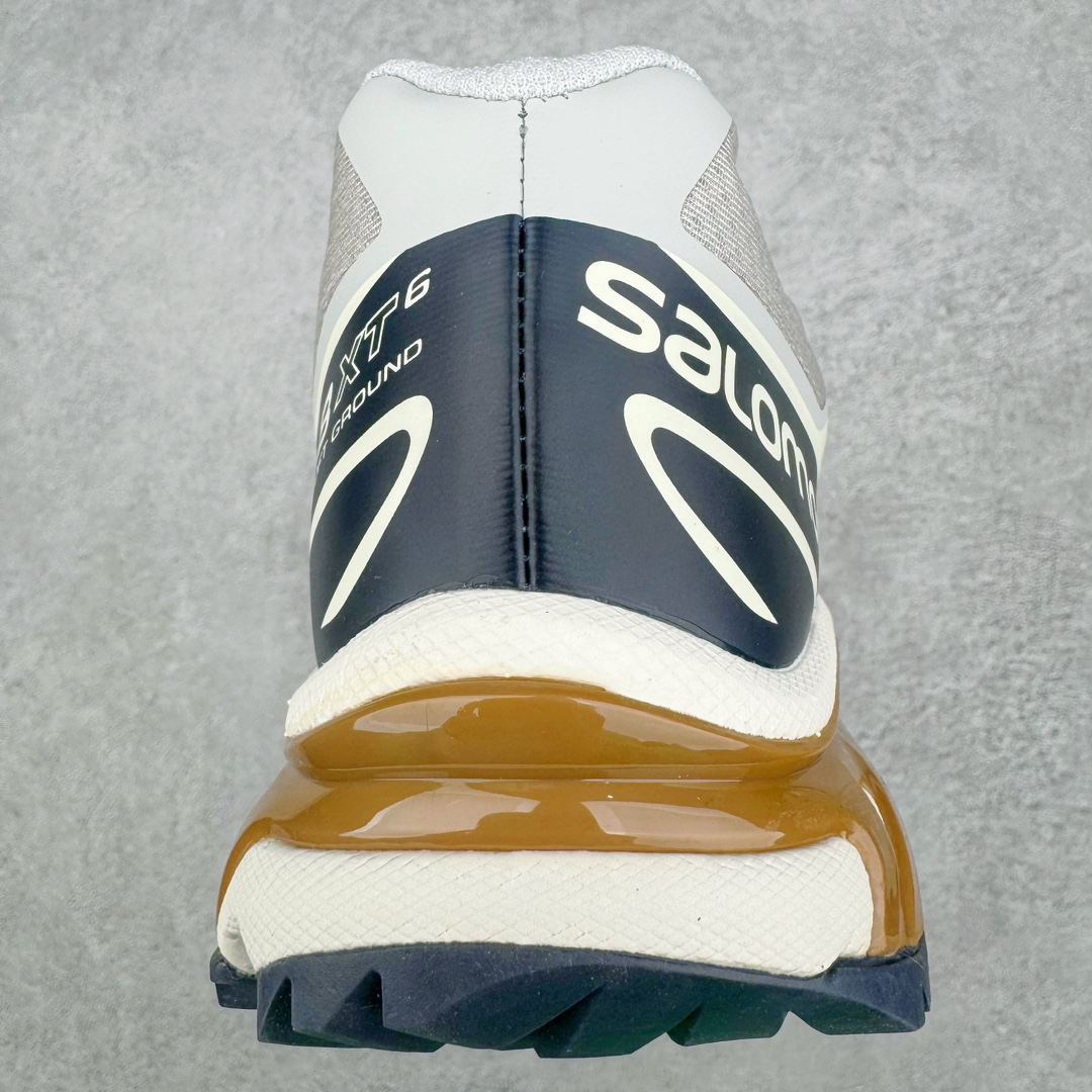  SALOMON XT-6 萨洛蒙  低筒 减震防滑 户外 跑步鞋 运动鞋 登山 男鞋 女鞋  波鞋（版型偏小一码）M灰白 471366