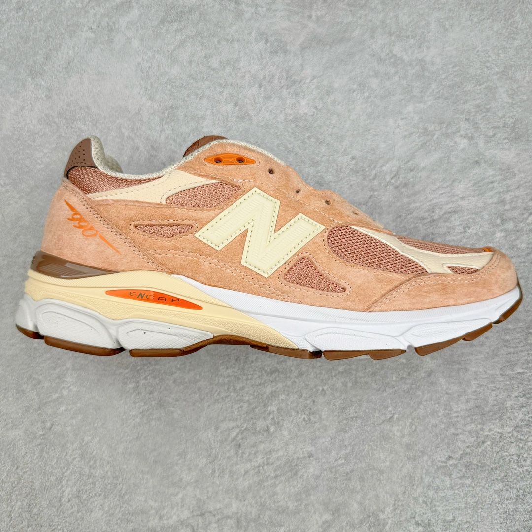  新版 SIZE New Balance  NB990 V3 美版 低筒 绒面 复古跑鞋 休闲鞋 板鞋 运动鞋 男鞋 女鞋 波鞋 米褐色 M990SZ3