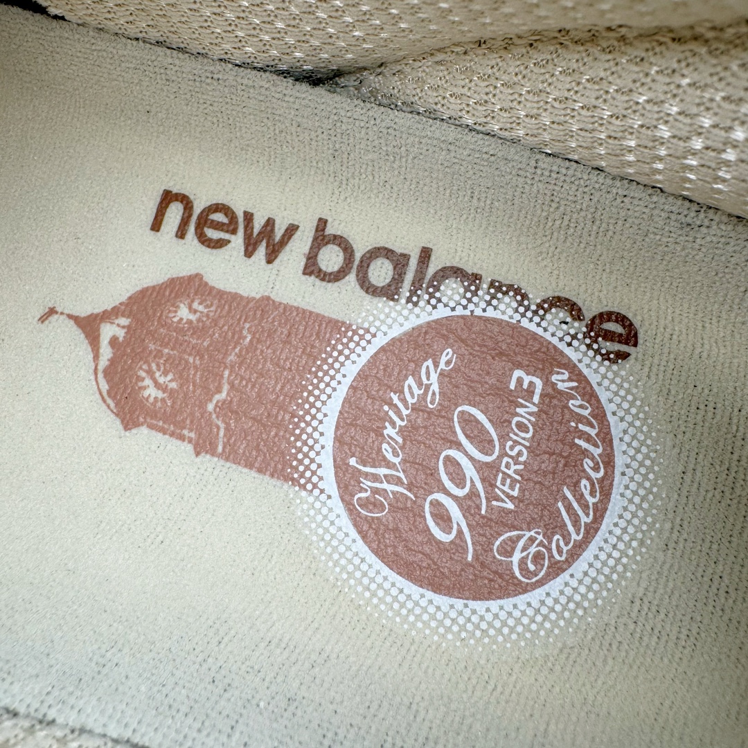  新版 SIZE New Balance  NB990 V3 美版 低筒 绒面 复古跑鞋 休闲鞋 板鞋 运动鞋 男鞋 女鞋 波鞋 米褐色 M990SZ3