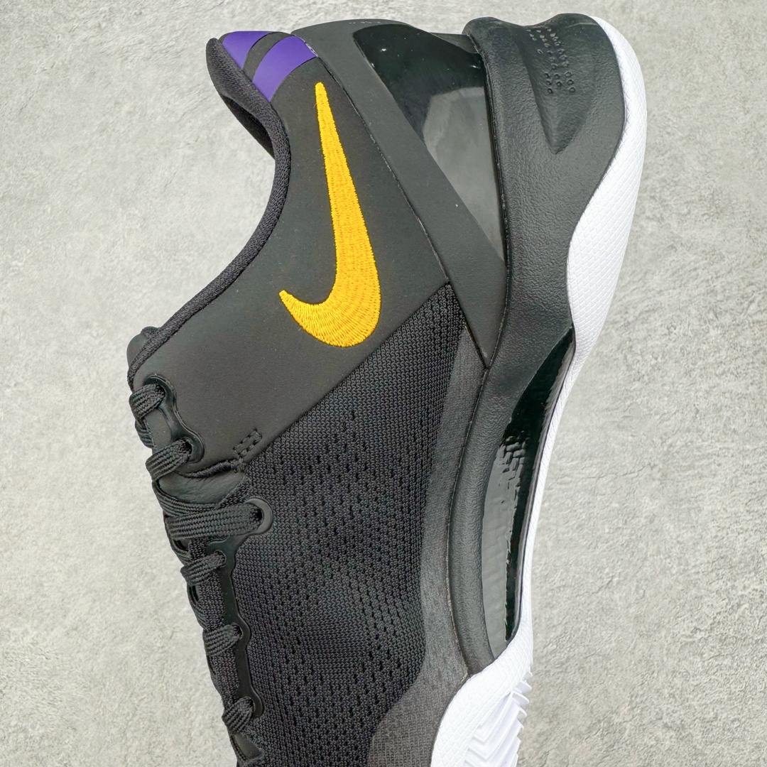 S2外贸 Kobe8 Protro Hollywood Nights 科比8 低筒  全掌LUNARLON 鞋墊 籃球鞋 實戰鞋 球鞋 男鞋 波鞋 黑黄 HF9550-001