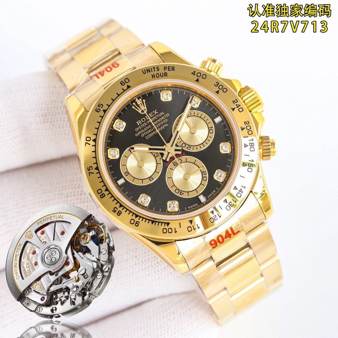 C廠 新款 ROLEX 勞力士 宇宙計型 迪通拿系列 熊貓迪 4131機芯 