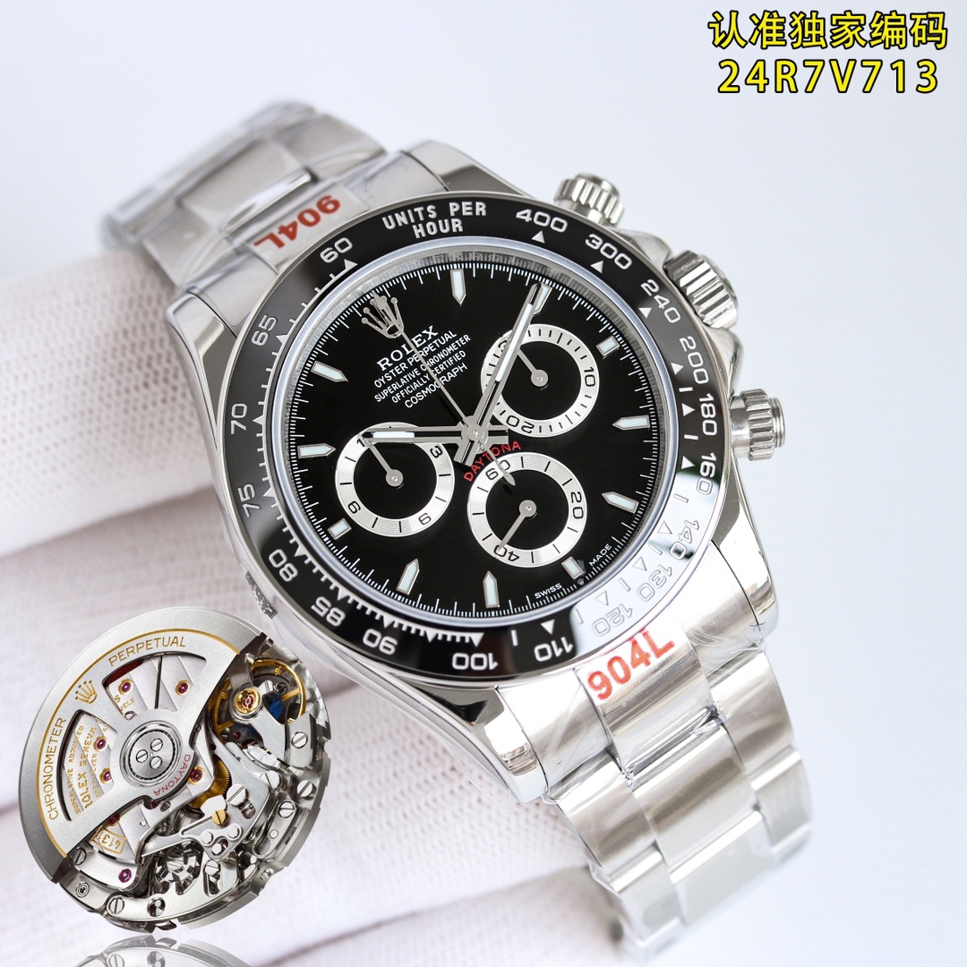 C廠 新款 ROLEX 勞力士 宇宙計型 迪通拿系列 熊貓迪 4131機芯 