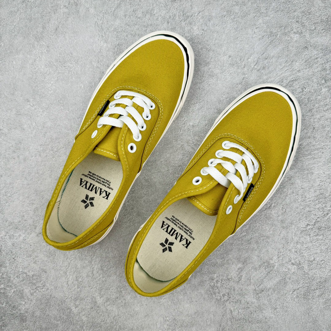  MIHARA YASUHIRO 三原康裕 Vulcanize Sneaker KAMIYA 低筒  帆布鞋 板鞋 休闲鞋 增高鞋 男鞋 女鞋 波鞋 黄色 