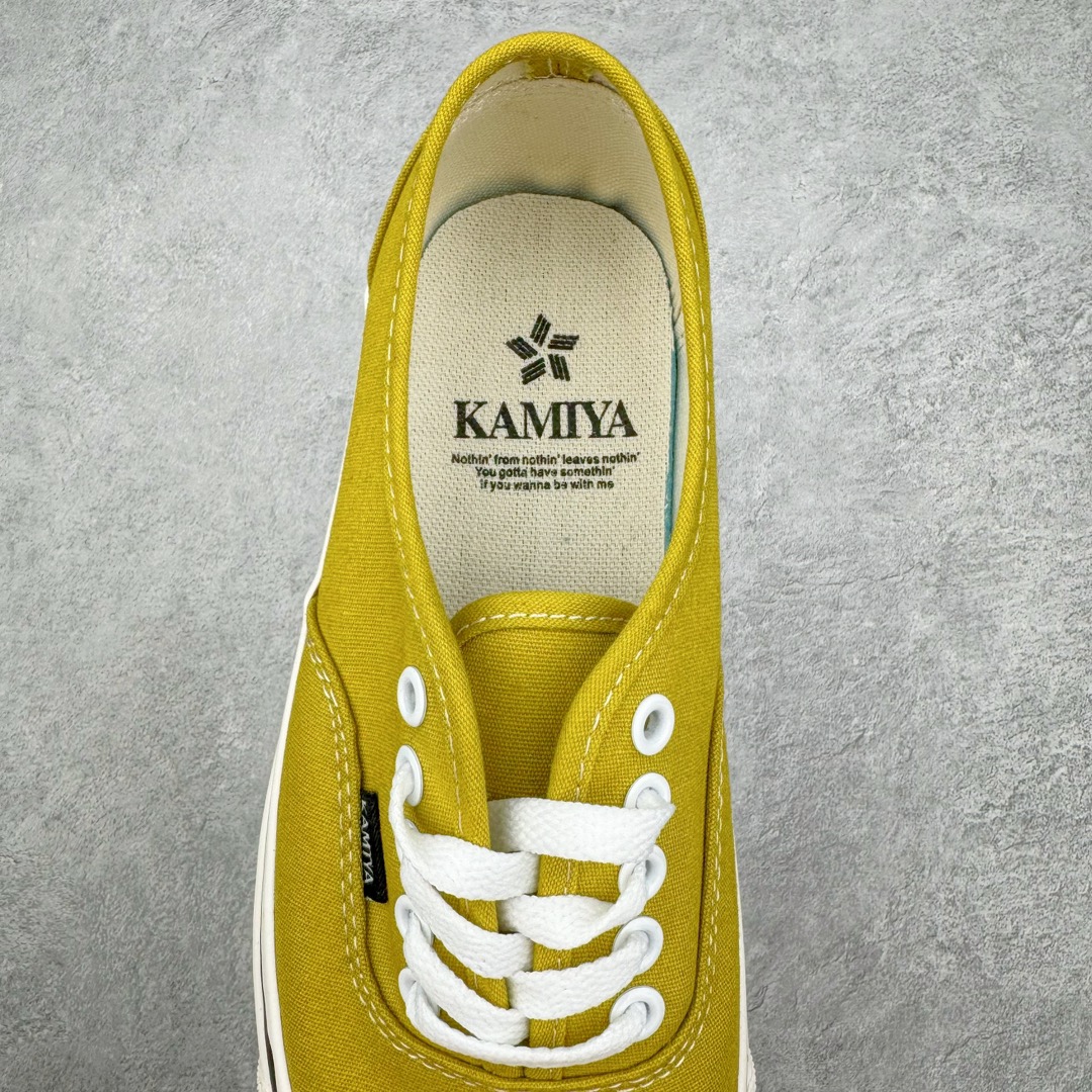  MIHARA YASUHIRO 三原康裕 Vulcanize Sneaker KAMIYA 低筒  帆布鞋 板鞋 休闲鞋 增高鞋 男鞋 女鞋 波鞋 黄色 