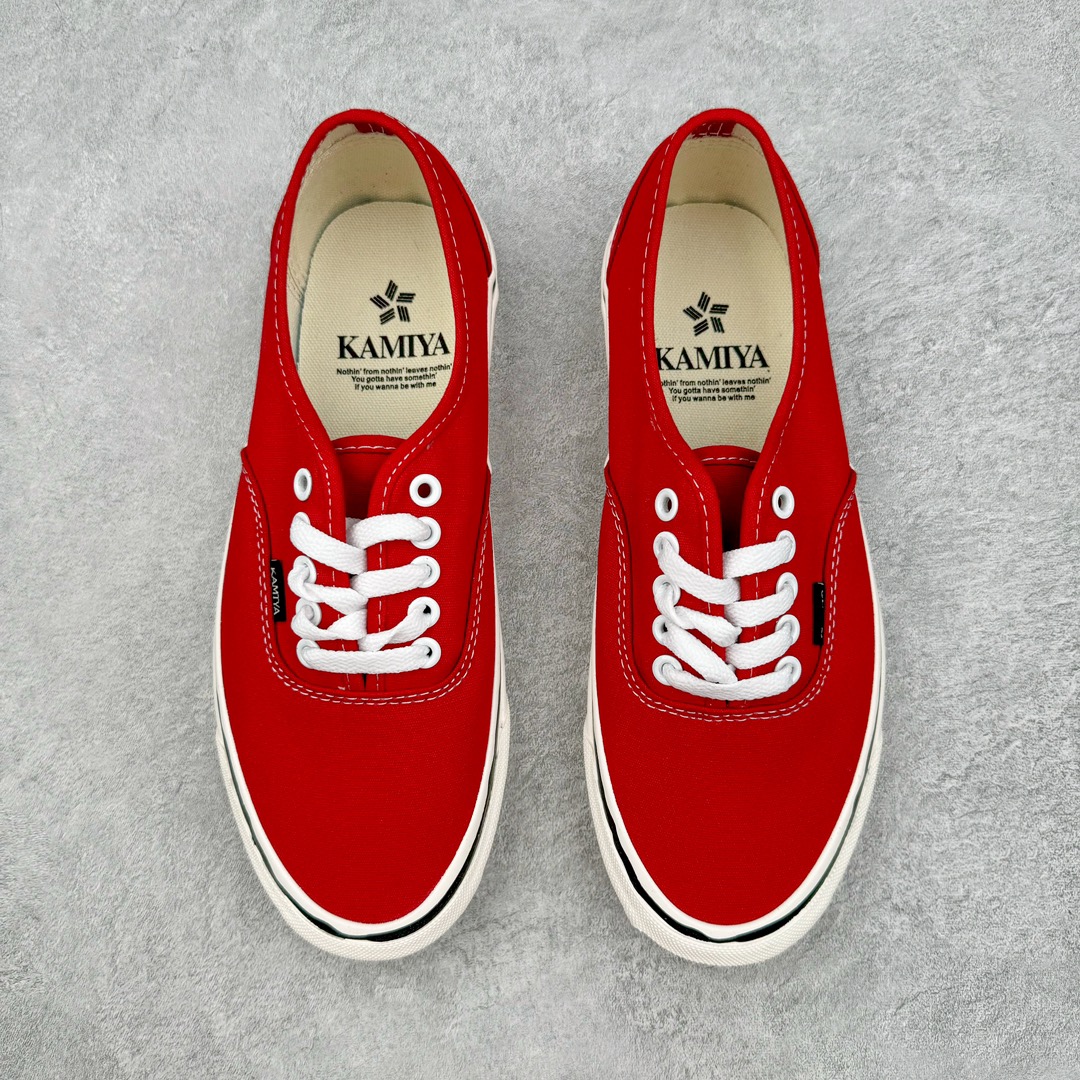 MIHARA YASUHIRO 三原康裕 Vulcanize Sneaker KAMIYA 低筒  帆布鞋 板鞋 休闲鞋 增高鞋 男鞋 女鞋 波鞋 红色