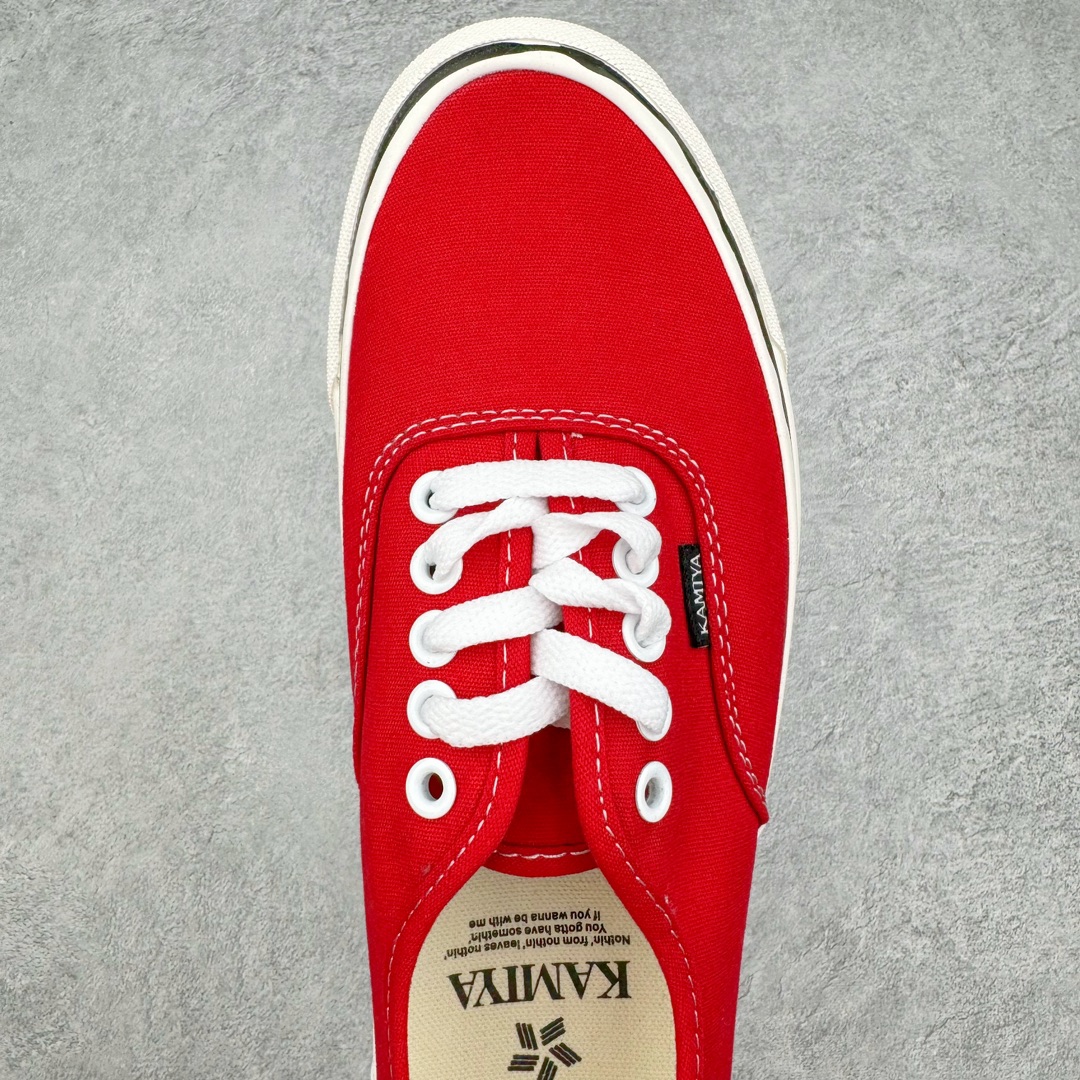  MIHARA YASUHIRO 三原康裕 Vulcanize Sneaker KAMIYA 低筒  帆布鞋 板鞋 休闲鞋 增高鞋 男鞋 女鞋 波鞋 红色