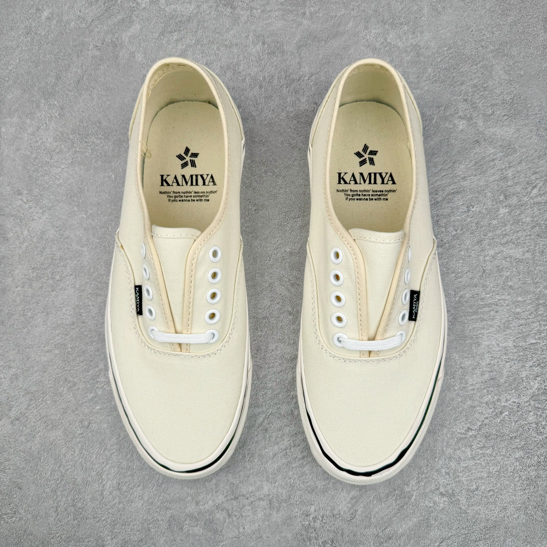   MIHARA YASUHIRO 三原康裕 Vulcanize Sneaker KAMIYA 低筒  帆布鞋 板鞋 休闲鞋 增高鞋 男鞋 女鞋 波鞋 白色