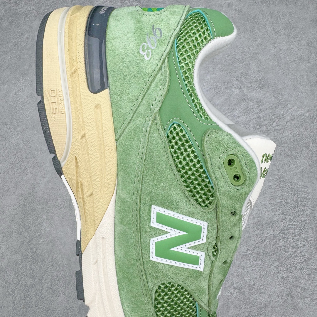 新版 New Balance NB993  低筒 潮流百搭 复古跑鞋 休闲鞋 运动鞋 男鞋  波鞋 绿色 U993GW