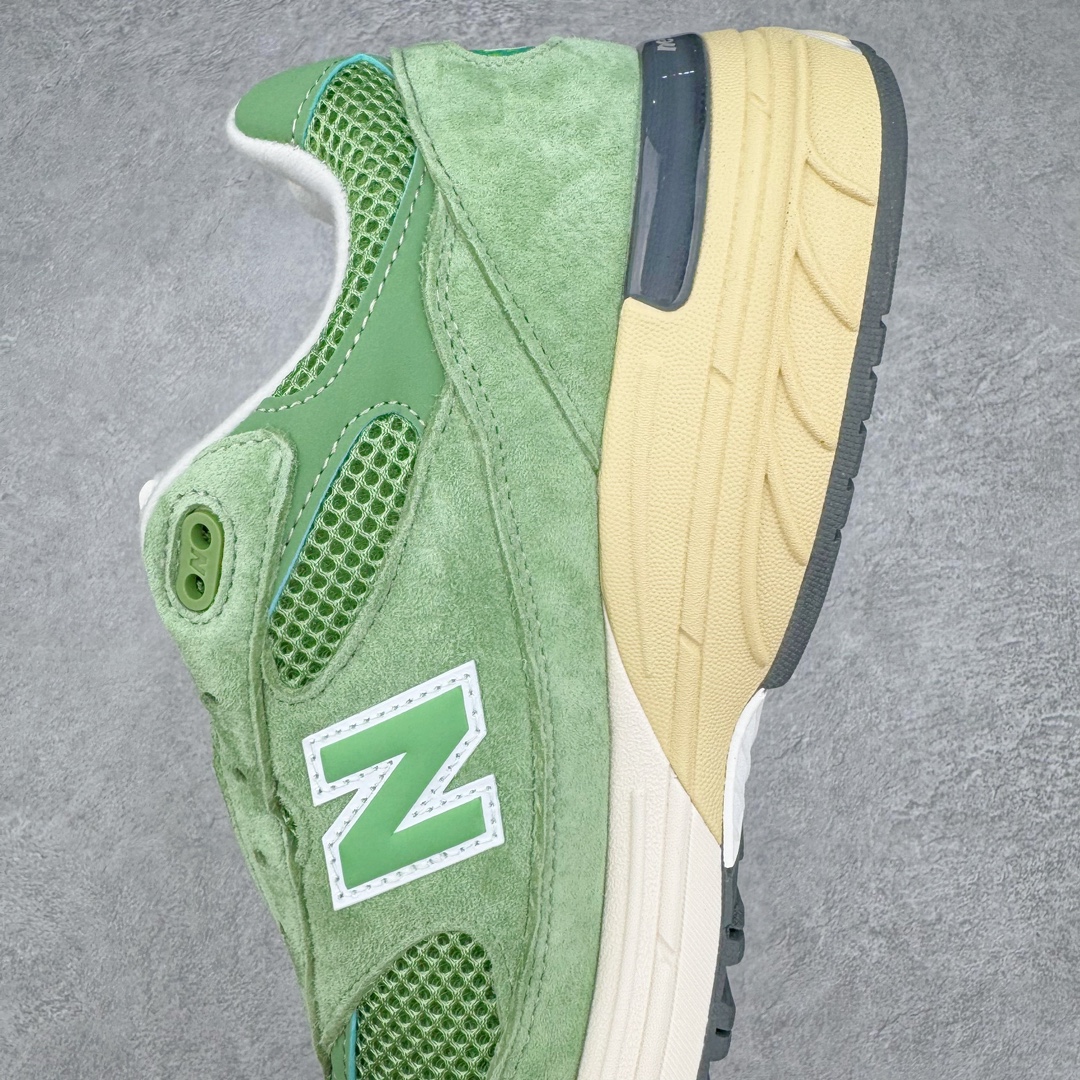 新版 New Balance NB993  低筒 潮流百搭 复古跑鞋 休闲鞋 运动鞋 男鞋  波鞋 绿色 U993GW