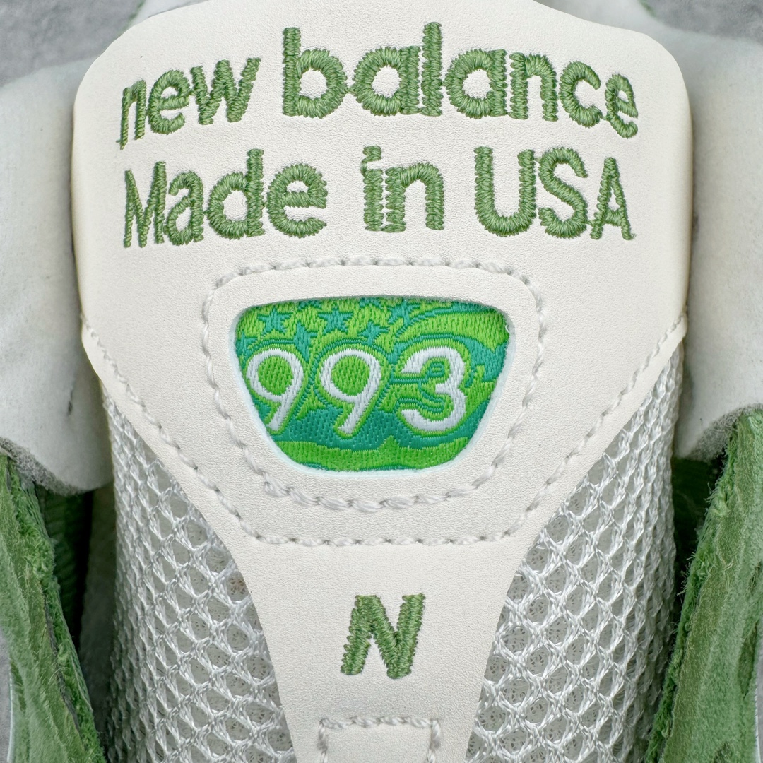 新版 New Balance NB993  低筒 潮流百搭 复古跑鞋 休闲鞋 运动鞋 男鞋  波鞋 绿色 U993GW