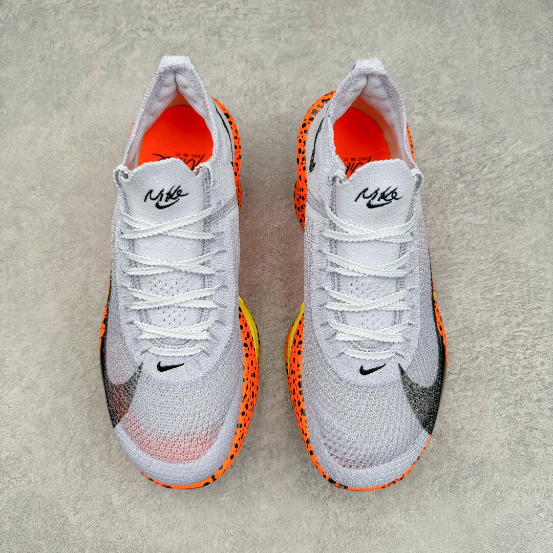 Air Zoom Alphafly NEXT% 3   低筒 减震防滑 马拉松 气垫运动鞋 跑步鞋 男鞋 女鞋 波鞋 白橙  FN7672-900