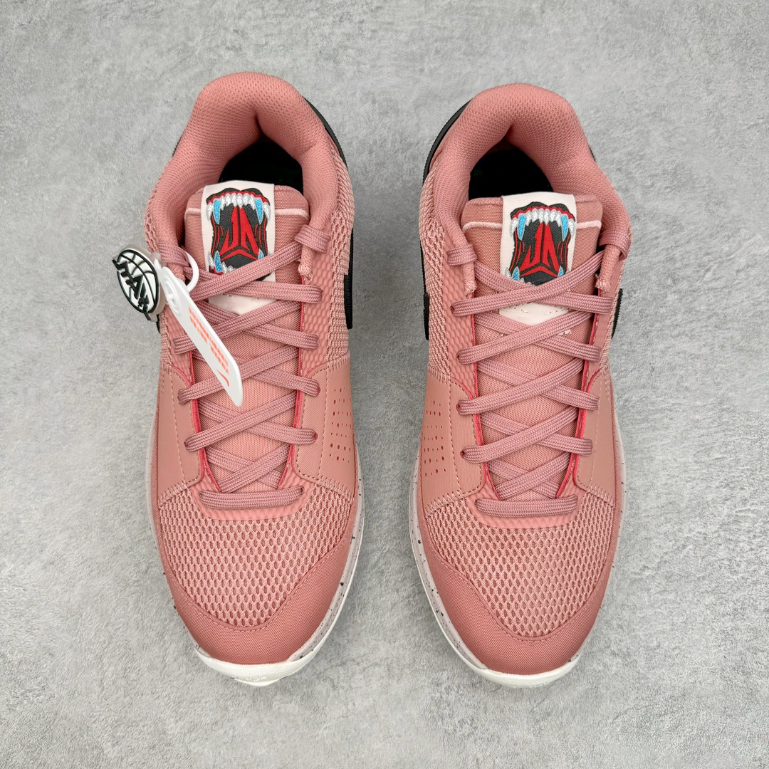  滅世 莫兰特 1代  Nike Zoom JA1  低筒 前後氣墊 耐磨透氣 實戰籃球鞋 波鞋 球鞋 男鞋 波鞋 红黑白 FV1288-600