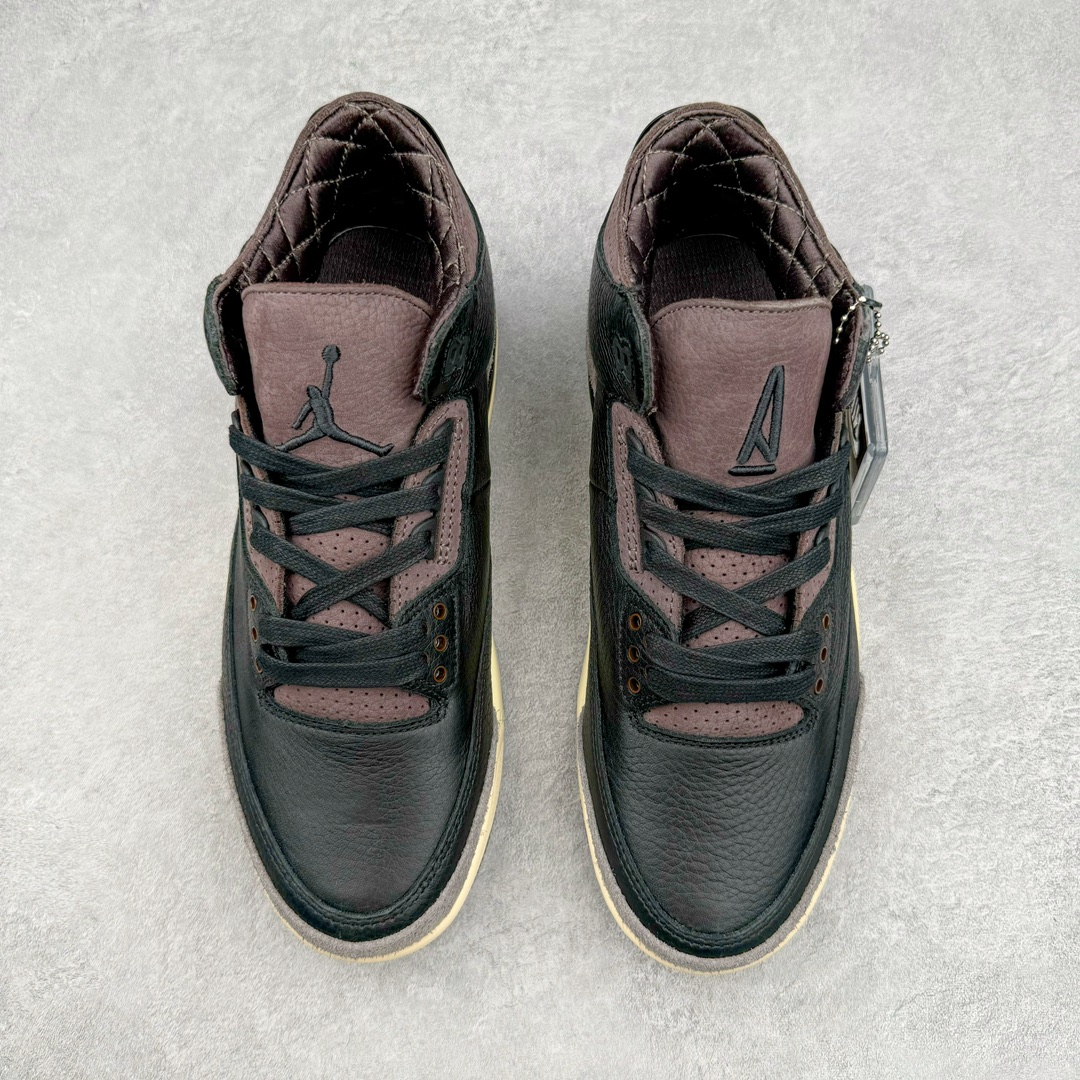   A Ma Maniere Air Jordan 3   AJ3  Black AMM中筒 休闲鞋 篮球鞋 板鞋 男鞋 黑金 波鞋 黑紫 FZ4811-001