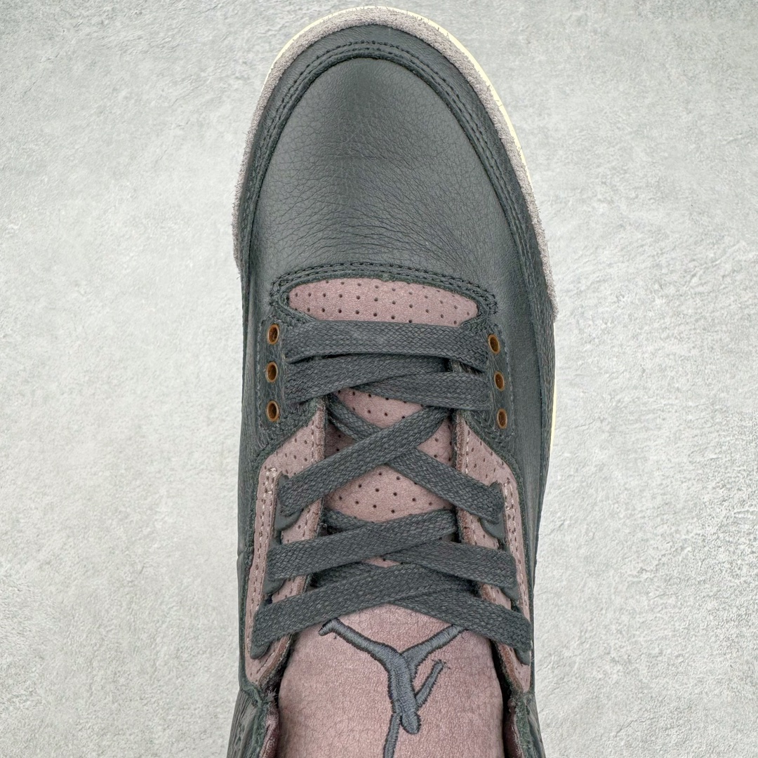   A Ma Maniere Air Jordan 3   AJ3  Black AMM中筒 休闲鞋 篮球鞋 板鞋 男鞋 黑金 波鞋 黑紫 FZ4811-001