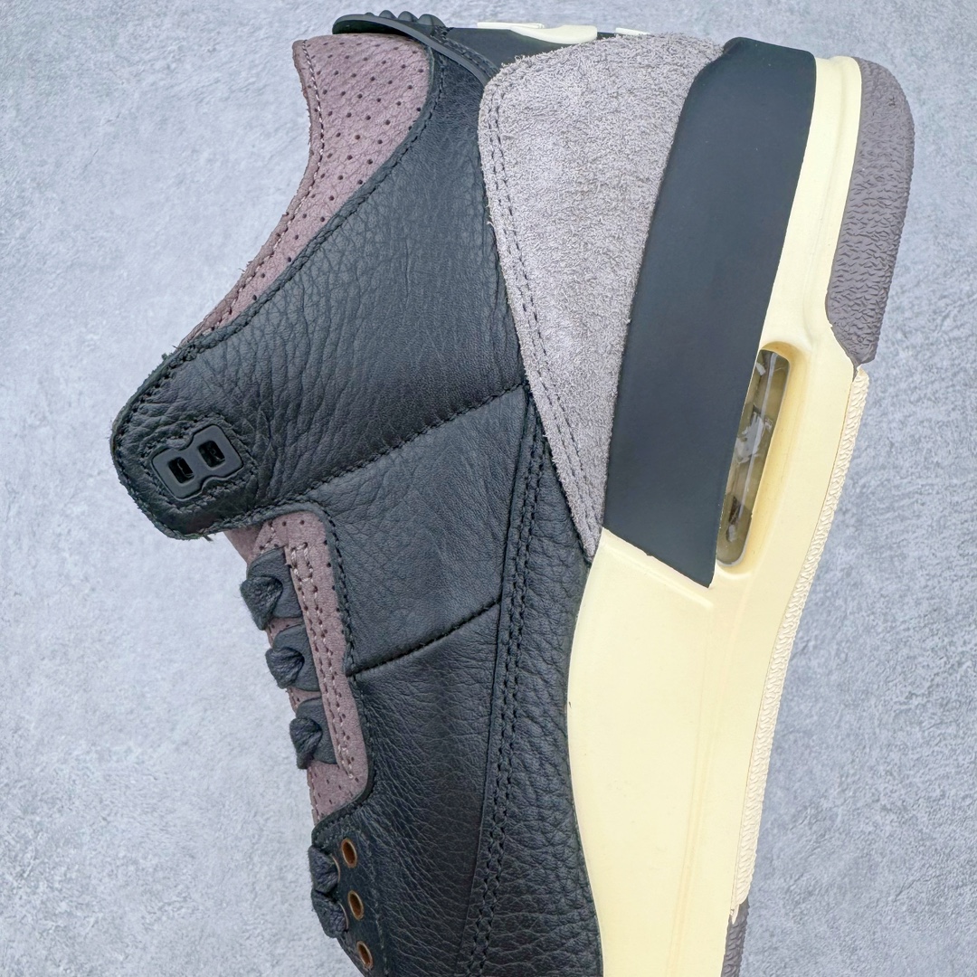   A Ma Maniere Air Jordan 3   AJ3  Black AMM中筒 休闲鞋 篮球鞋 板鞋 男鞋 黑金 波鞋 黑紫 FZ4811-001