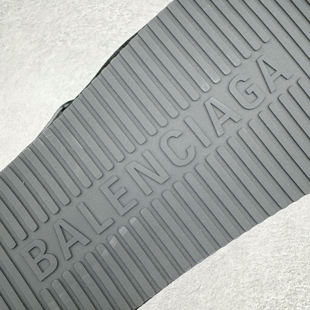  Balenciaga 巴黎世家 平底 簡約 包頭室內 室外 拖鞋 麂皮 男鞋 女鞋 黑色