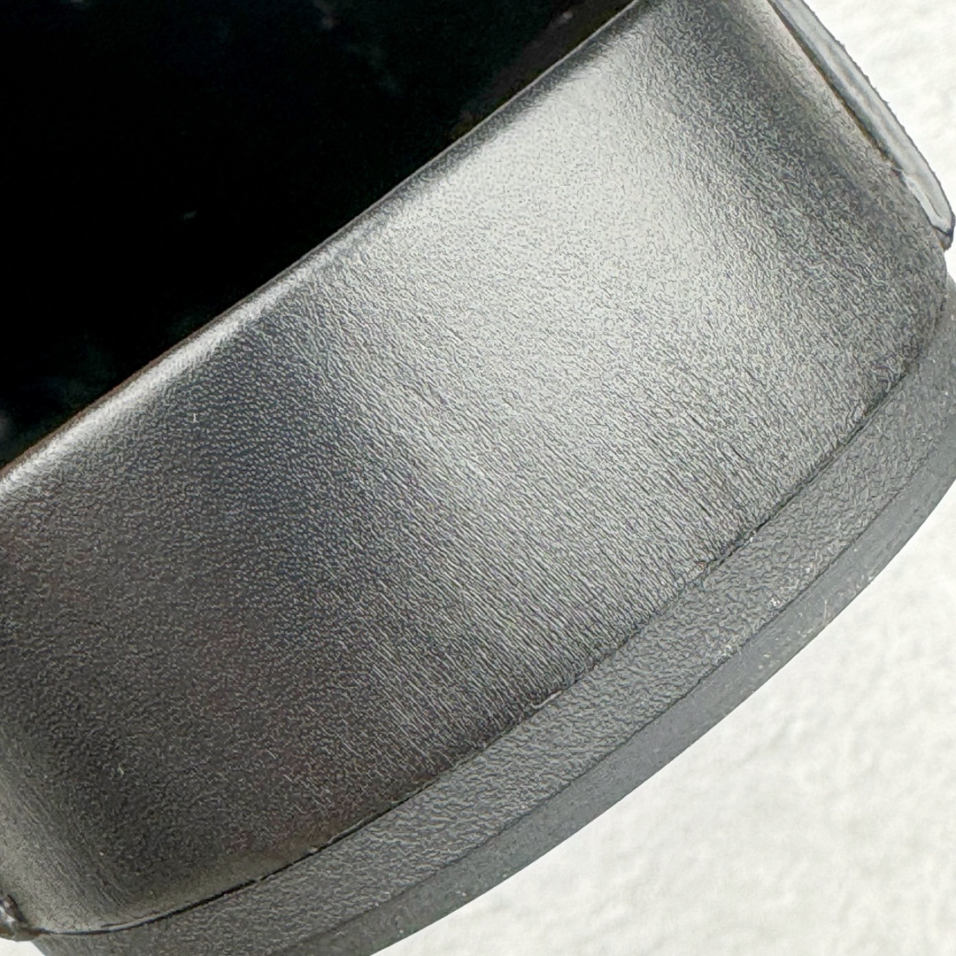  Balenciaga 巴黎世家 平底 簡約 包頭室內 室外 拖鞋 麂皮 男鞋 女鞋 黑色