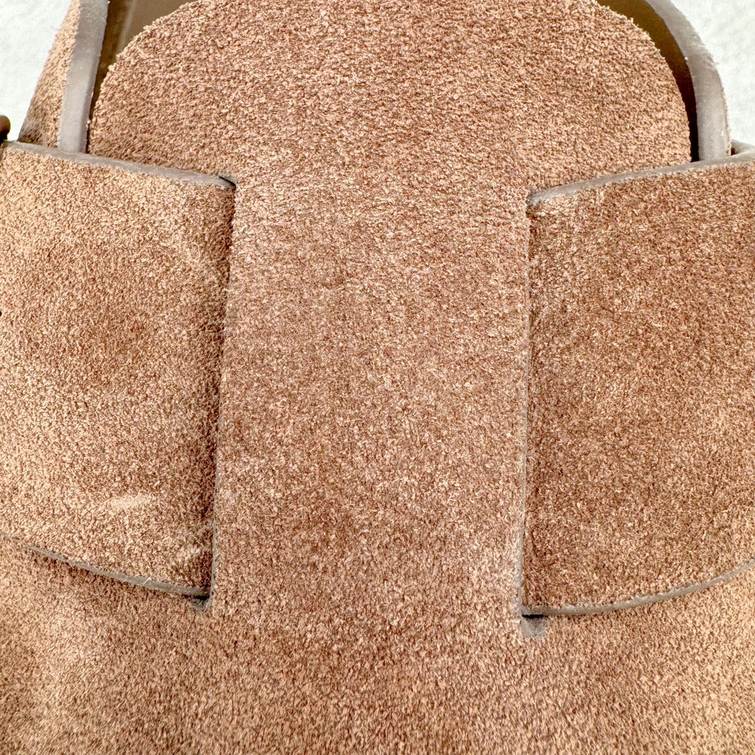  Balenciaga 巴黎世家 平底 簡約 包頭室內 室外 拖鞋 麂皮 男鞋 女鞋 棕色