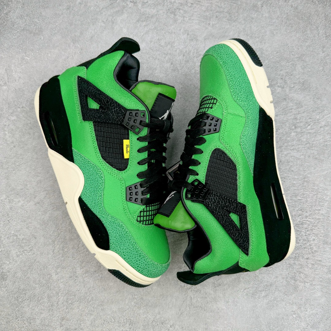 Air Jordan 4 Manila AJ4  低筒 男鞋 女鞋 耐磨透气 籃球鞋 板鞋 波鞋 马尼拉绿色 AJ-965234