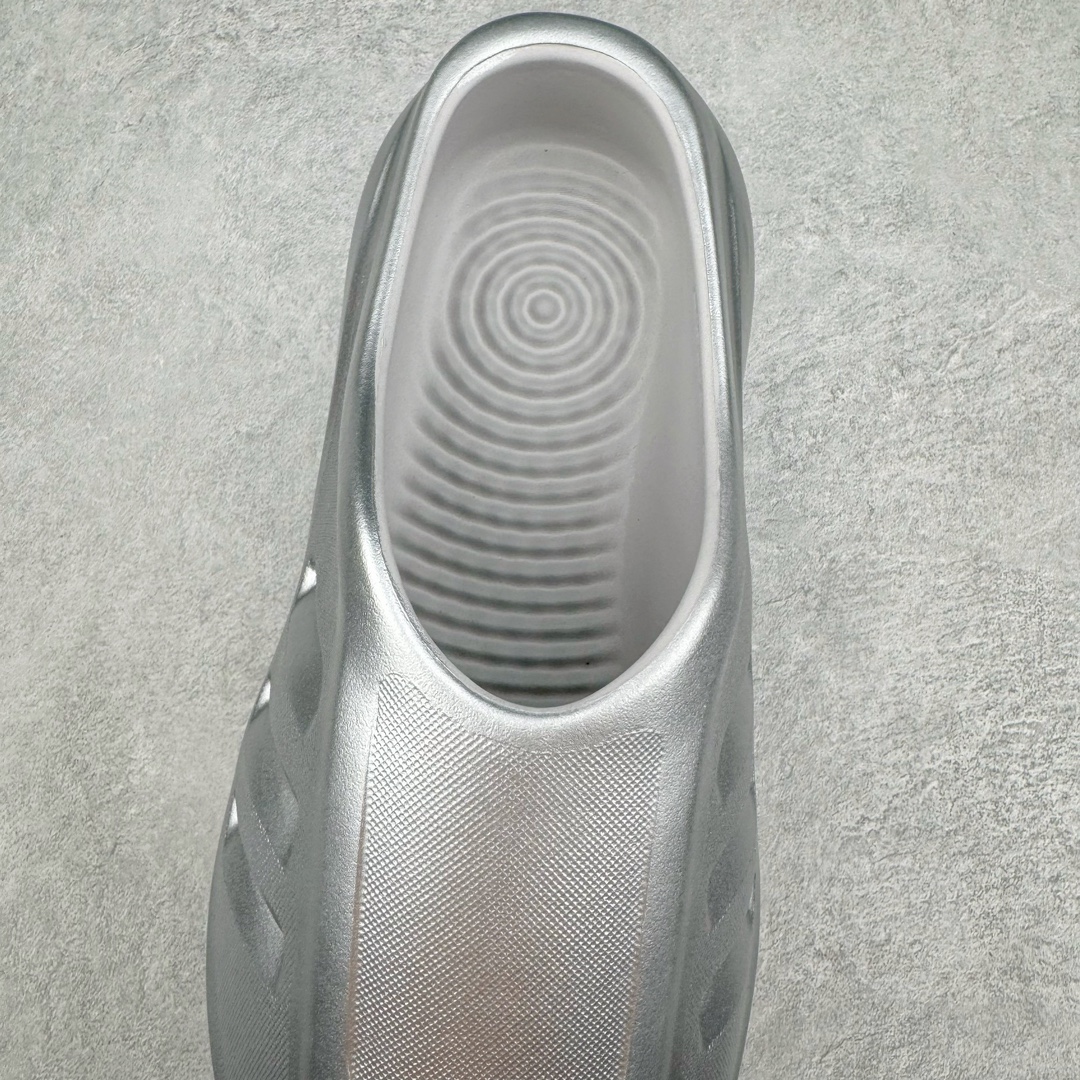  Adidas originals AdiFom lllnfinity 防滑防磨 包头 室外 室内拖鞋 沙滩鞋 男鞋 女鞋 银色 IH2814