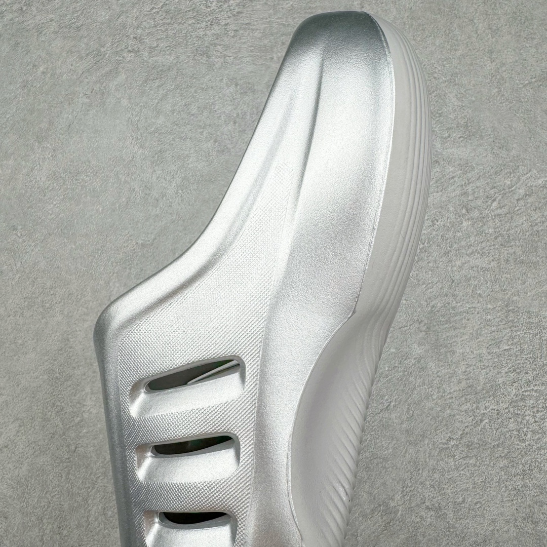  Adidas originals AdiFom lllnfinity 防滑防磨 包头 室外 室内拖鞋 沙滩鞋 男鞋 女鞋 银色 IH2814