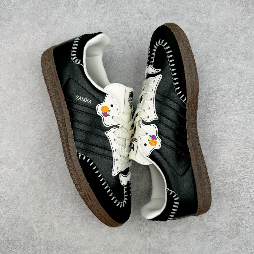  adidas originals Samba OG 桑巴 平底鞋 低筒 复古板鞋 休闲鞋 男鞋 女鞋 波鞋 万圣节黑白 JI3932