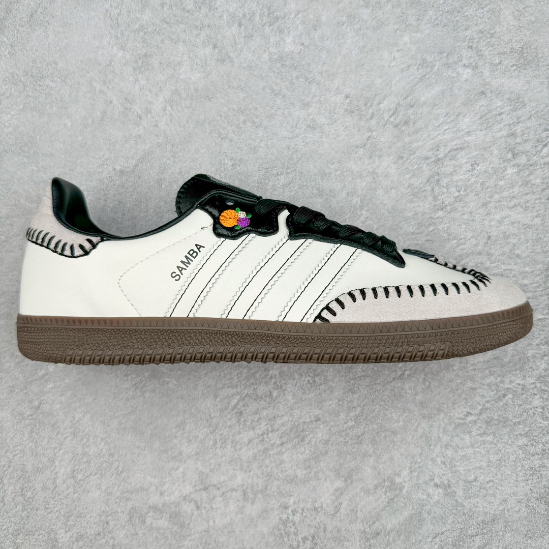   adidas originals Samba OG 桑巴 平底鞋 低筒 复古板鞋 休闲鞋 男鞋 女鞋 波鞋 万圣节白黑 JI3931