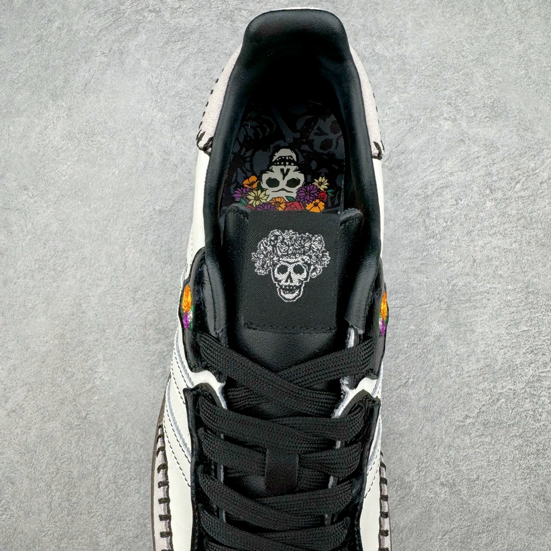   adidas originals Samba OG 桑巴 平底鞋 低筒 复古板鞋 休闲鞋 男鞋 女鞋 波鞋 万圣节白黑 JI3931