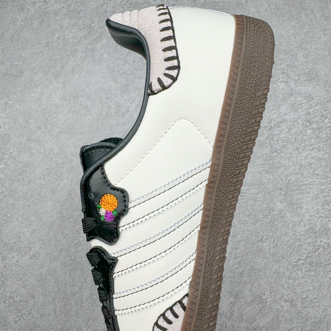   adidas originals Samba OG 桑巴 平底鞋 低筒 复古板鞋 休闲鞋 男鞋 女鞋 波鞋 万圣节白黑 JI3931