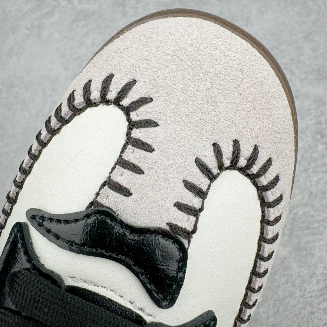   adidas originals Samba OG 桑巴 平底鞋 低筒 复古板鞋 休闲鞋 男鞋 女鞋 波鞋 万圣节白黑 JI3931