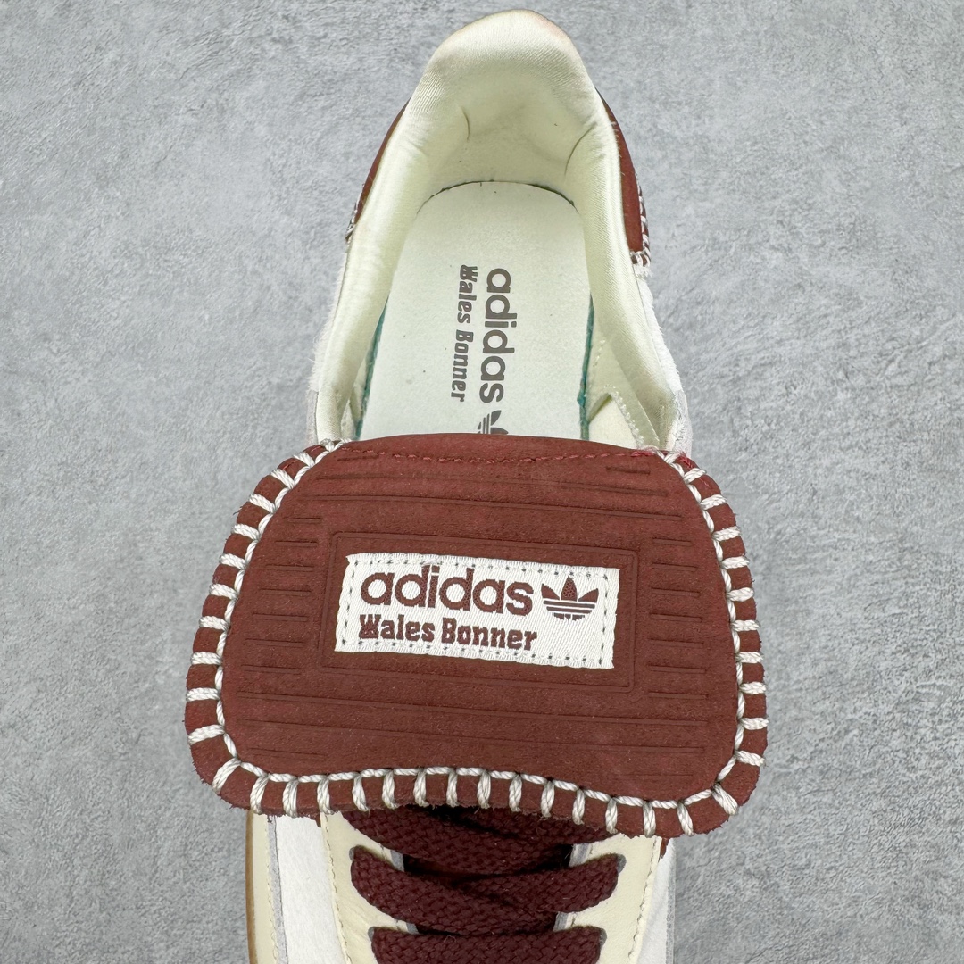  Wales Bonner adidas originals Samba  桑巴 平底鞋 低筒 复古板鞋 休闲鞋 男鞋 女鞋 波鞋 马毛白酒红 IE0586 