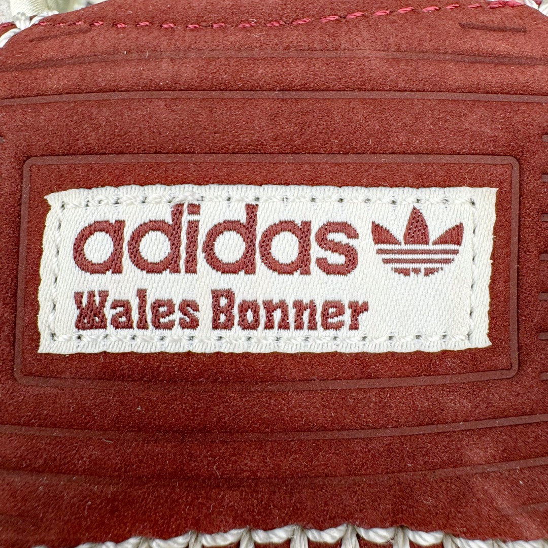  Wales Bonner adidas originals Samba  桑巴 平底鞋 低筒 复古板鞋 休闲鞋 男鞋 女鞋 波鞋 马毛白酒红 IE0586 