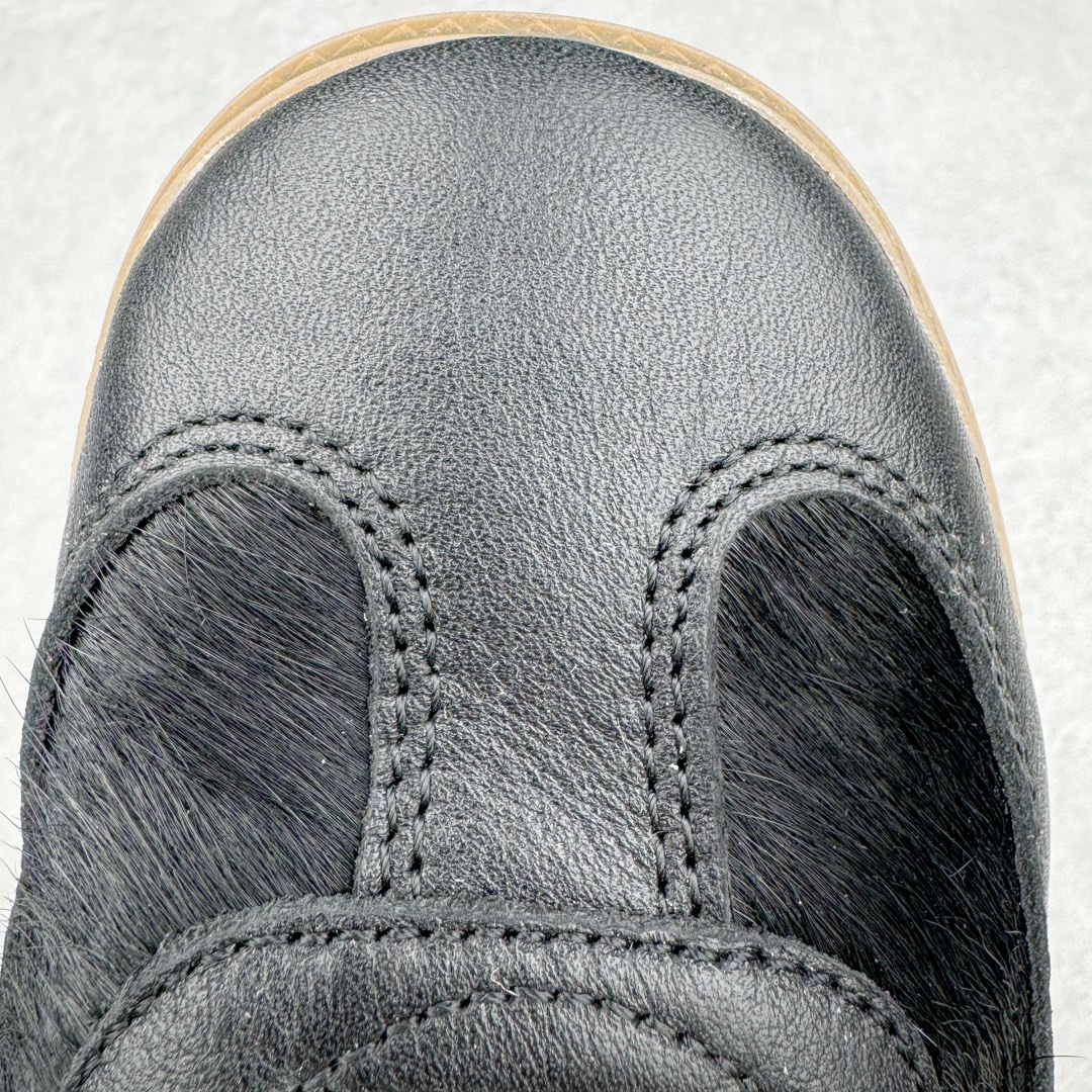  Wales Bonner adidas originals Samba  桑巴 平底鞋 低筒 复古板鞋 休闲鞋 男鞋 女鞋 波鞋 马毛黑白 IE0580 